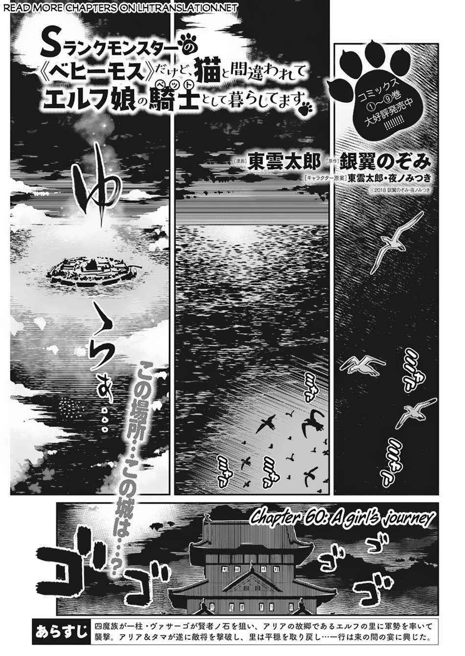 I Am Behemoth Of The S Rank Monster But I Am Mistaken As A Cat And I Live As A Pet Of Elf Girl Chapter 60 - Page 1