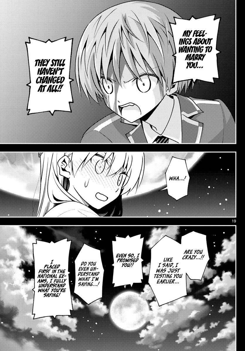 Tonikaku Cawaii Chapter 147 - Page 19