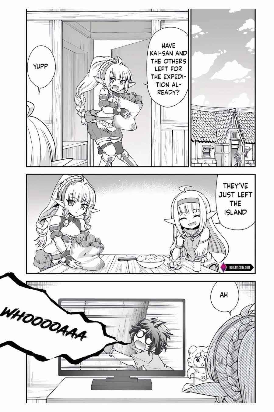 Carefree Life on an Uninhabited Island With an Increasing Number of Brides Chapter 38 - Page 1