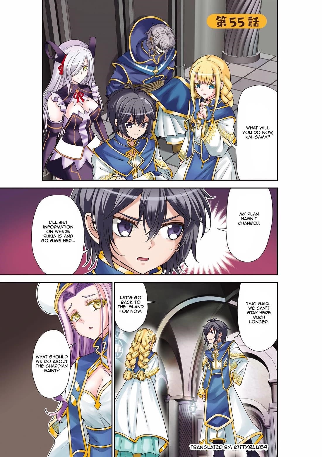 Carefree Life on an Uninhabited Island With an Increasing Number of Brides Chapter 55 - Page 1