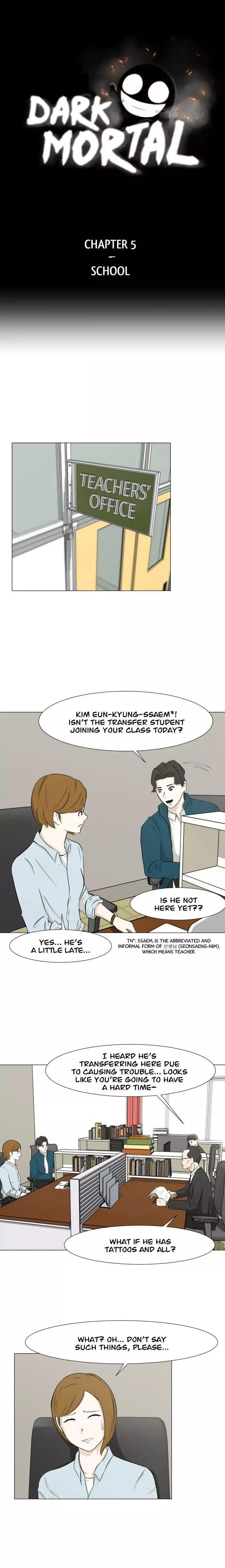 Dark Mortal Chapter 5 - Page 1