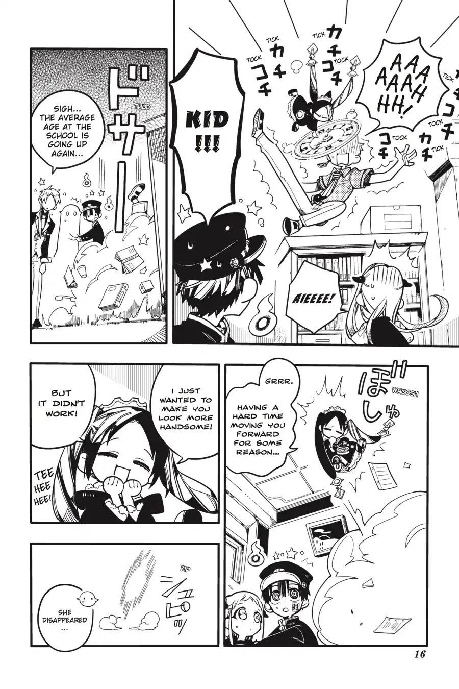 JIBAKU SHOUNEN HANAKO-KUN Chapter 26 - Page 16