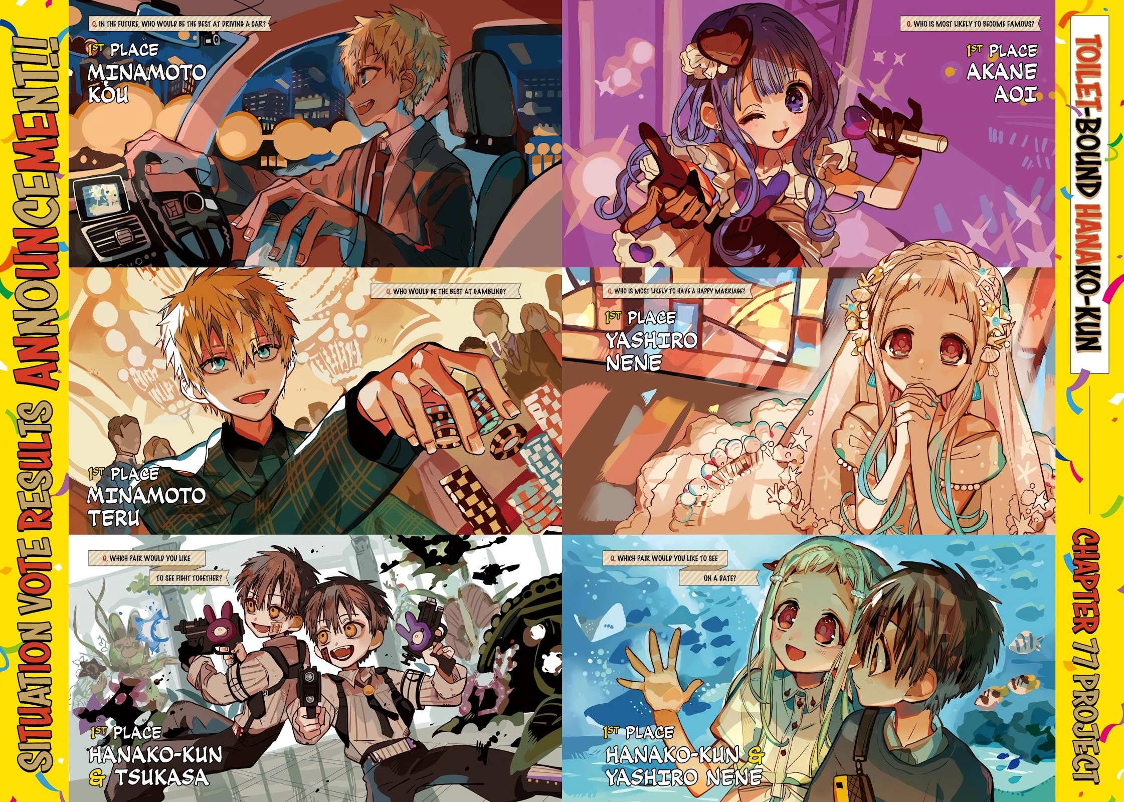 JIBAKU SHOUNEN HANAKO-KUN Chapter 87 - Page 2