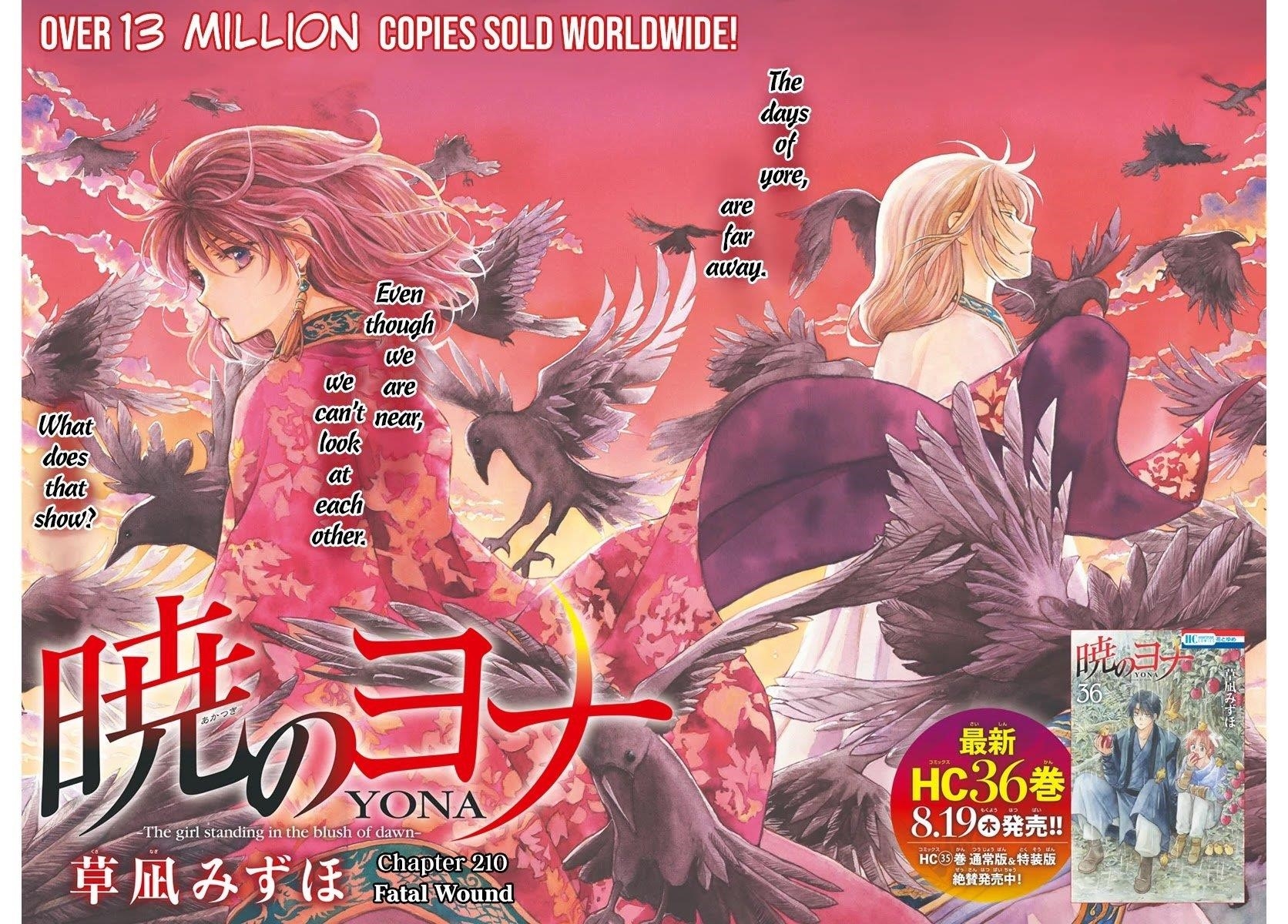 Akatsuki no Yona Chapter 210 - Page 1