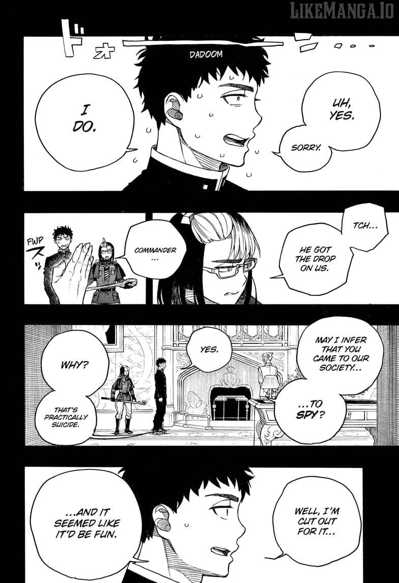 Ao no Futsumashi Chapter 161 - Page 12