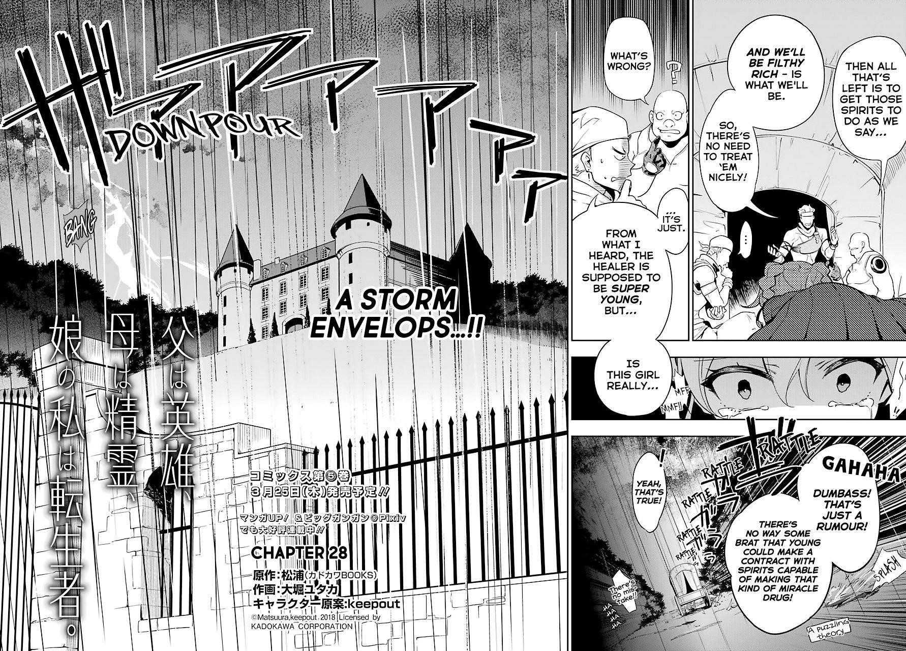 Dad is a Hero, Mom is a Spirit, I’m a Reincarnator Chapter 28 - Page 2