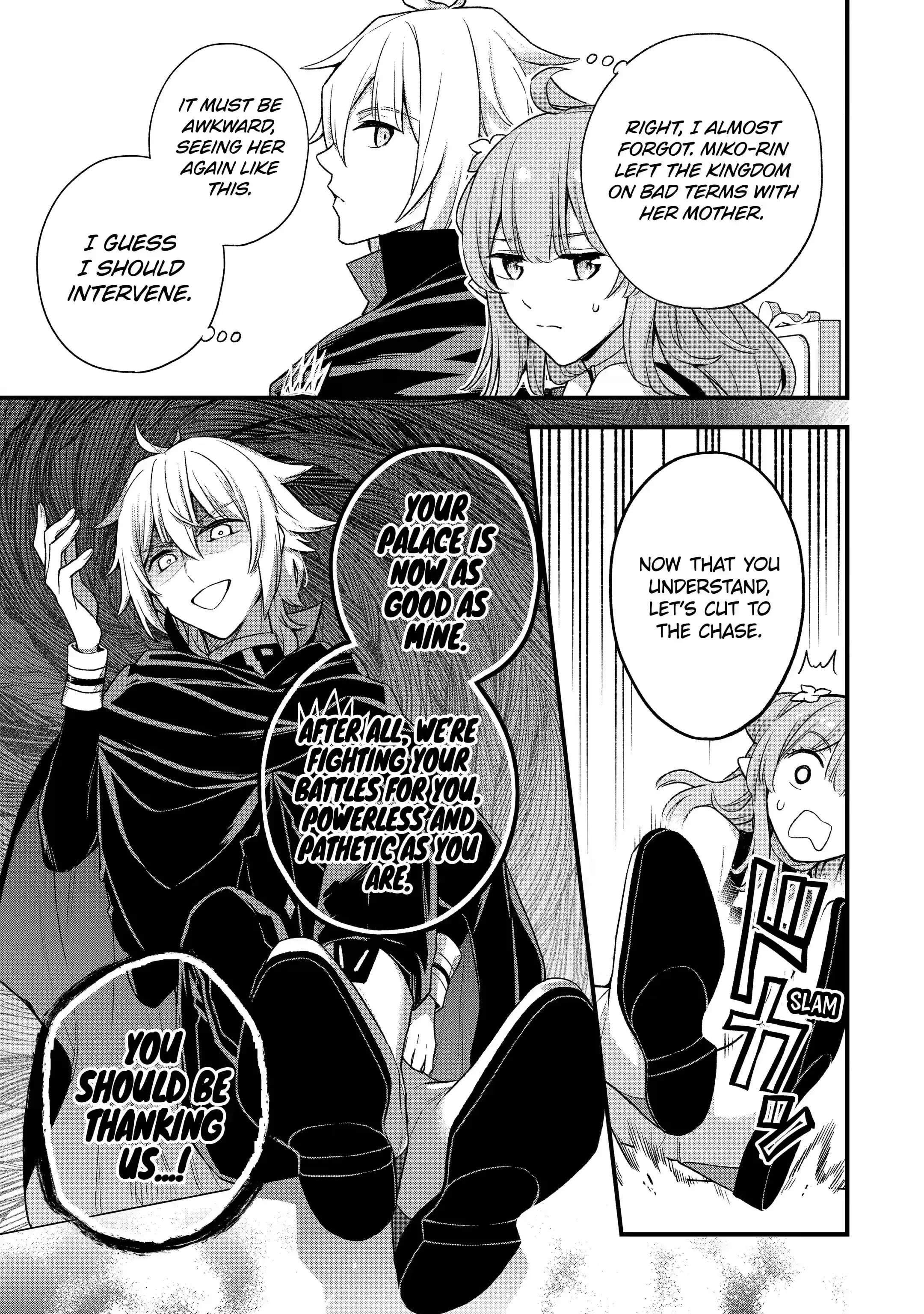 Last Boss, Yametemita ~Shujinkou ni Taosareta Furi Shite Jiyuu ni Ikitemita~ Chapter 12.1 - Page 3