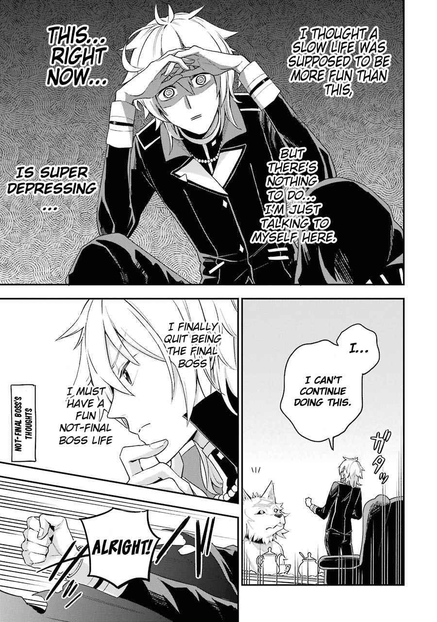 Last Boss, Yametemita ~Shujinkou ni Taosareta Furi Shite Jiyuu ni Ikitemita~ Chapter 2.1 - Page 15