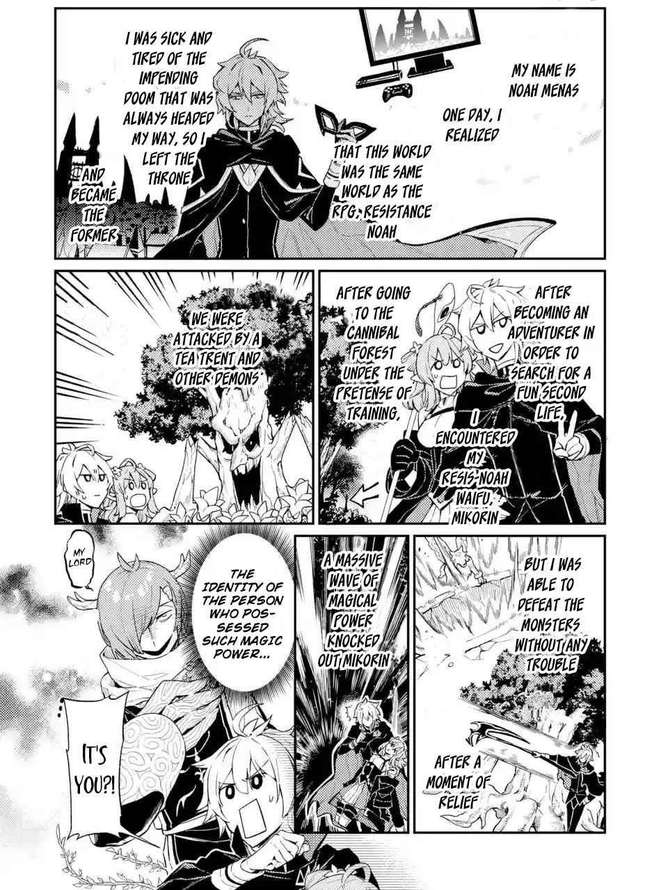 Last Boss, Yametemita ~Shujinkou ni Taosareta Furi Shite Jiyuu ni Ikitemita~ Chapter 4.1 - Page 1