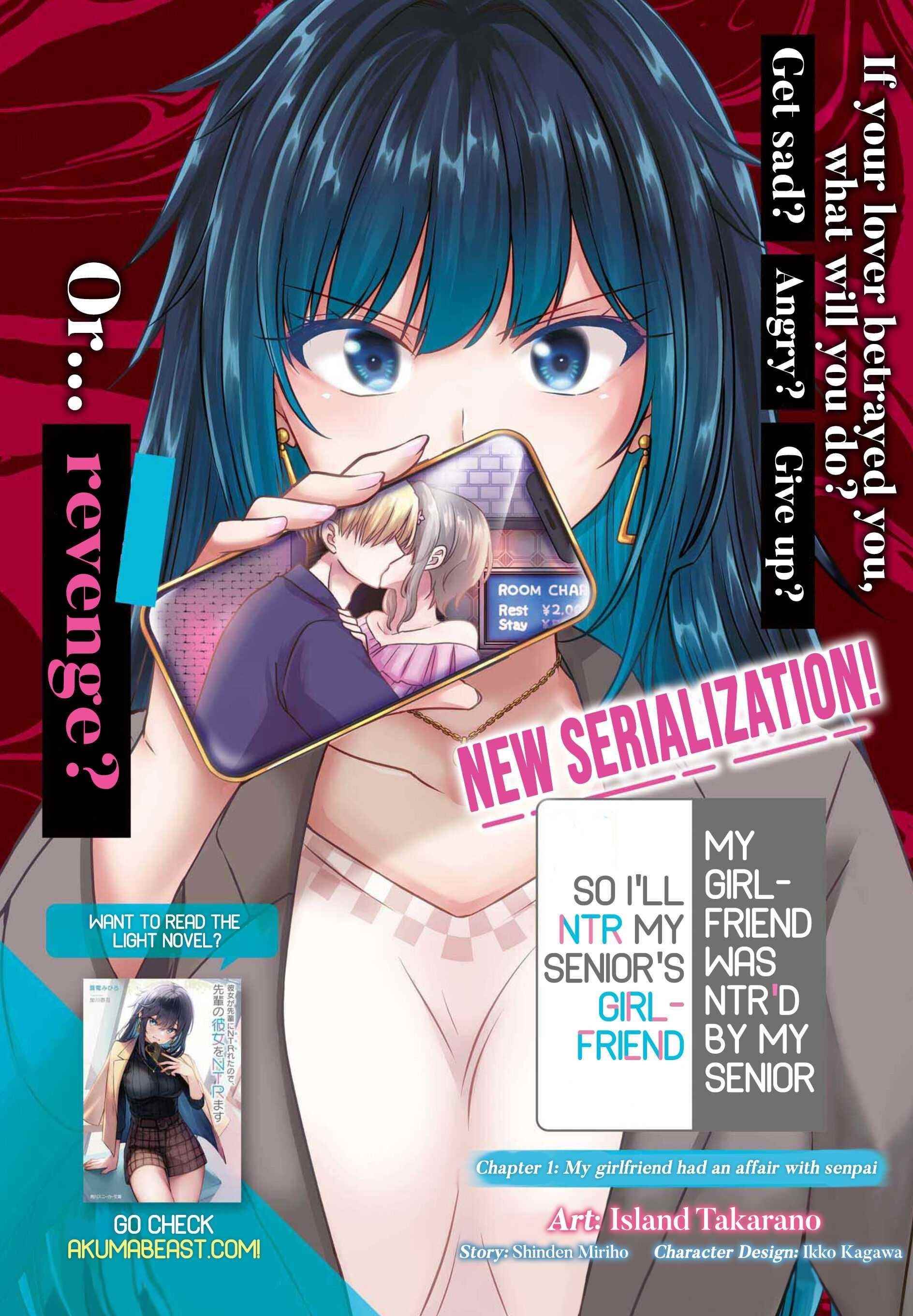 My Girlfriend Cheated on Me With a Senior, so I’m Cheating on Her With His Girlfriend Chapter 1 - Page 2