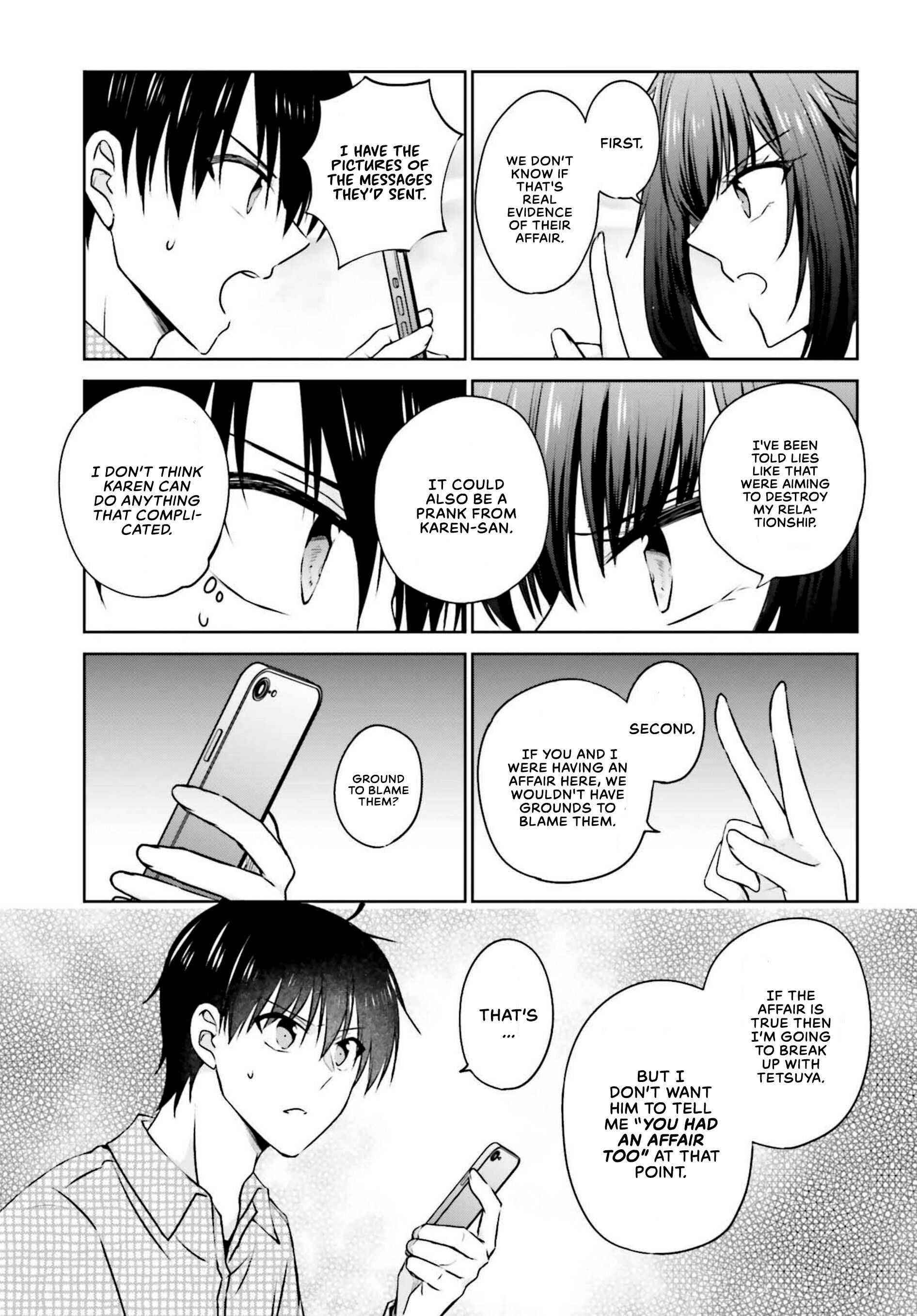 My Girlfriend Cheated on Me With a Senior, so I’m Cheating on Her With His Girlfriend Chapter 1 - Page 32