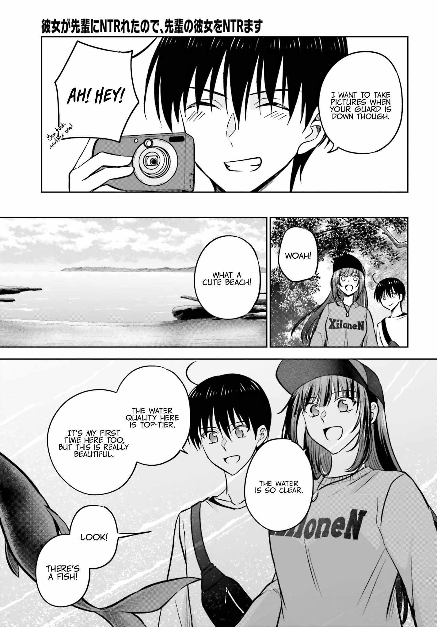 My Girlfriend Cheated on Me With a Senior, so I’m Cheating on Her With His Girlfriend Chapter 10 - Page 13