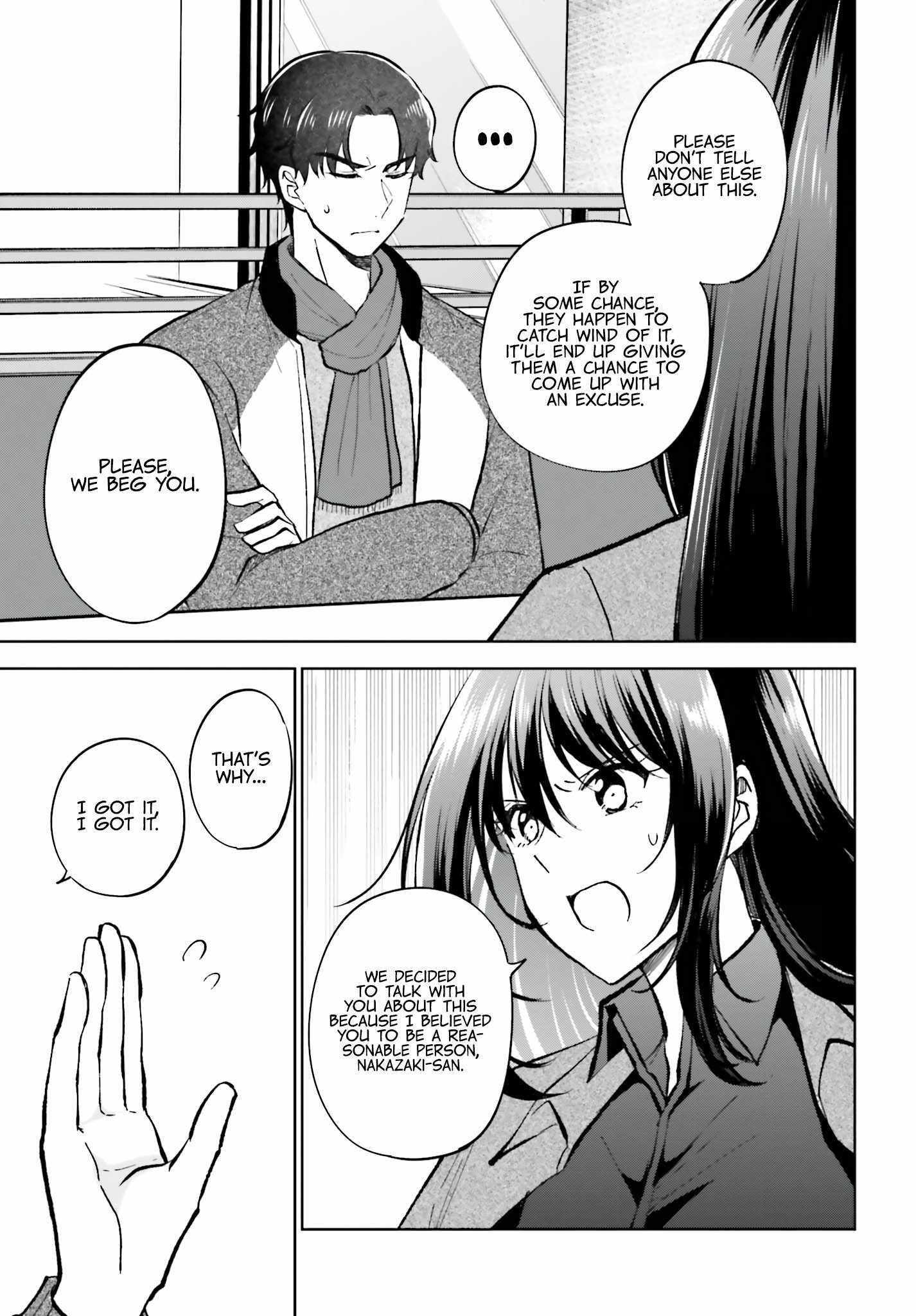 My Girlfriend Cheated on Me With a Senior, so I’m Cheating on Her With His Girlfriend Chapter 14 - Page 13