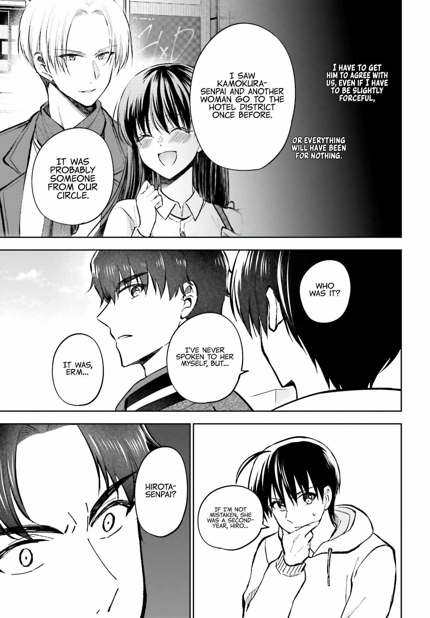 My Girlfriend Cheated on Me With a Senior, so I’m Cheating on Her With His Girlfriend Chapter 14 - Page 17