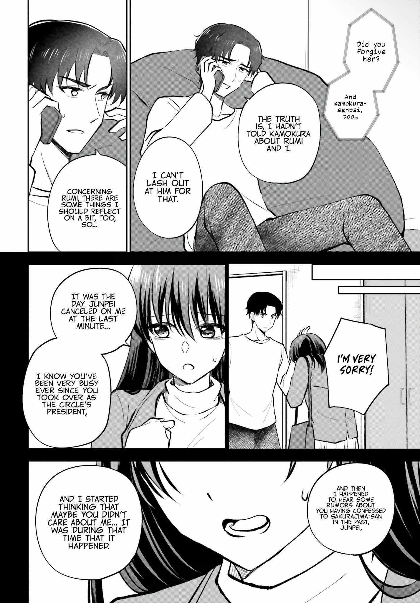 My Girlfriend Cheated on Me With a Senior, so I’m Cheating on Her With His Girlfriend Chapter 14 - Page 22
