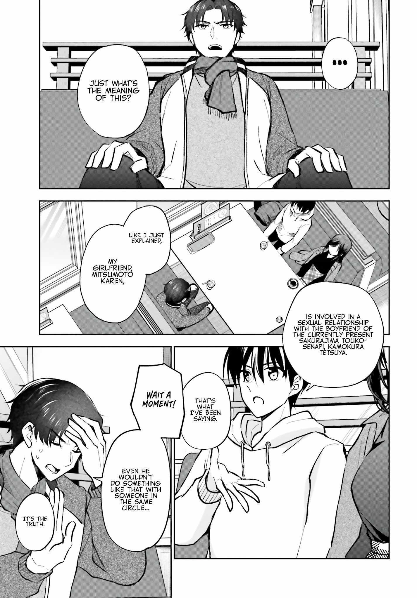 My Girlfriend Cheated on Me With a Senior, so I’m Cheating on Her With His Girlfriend Chapter 14 - Page 7