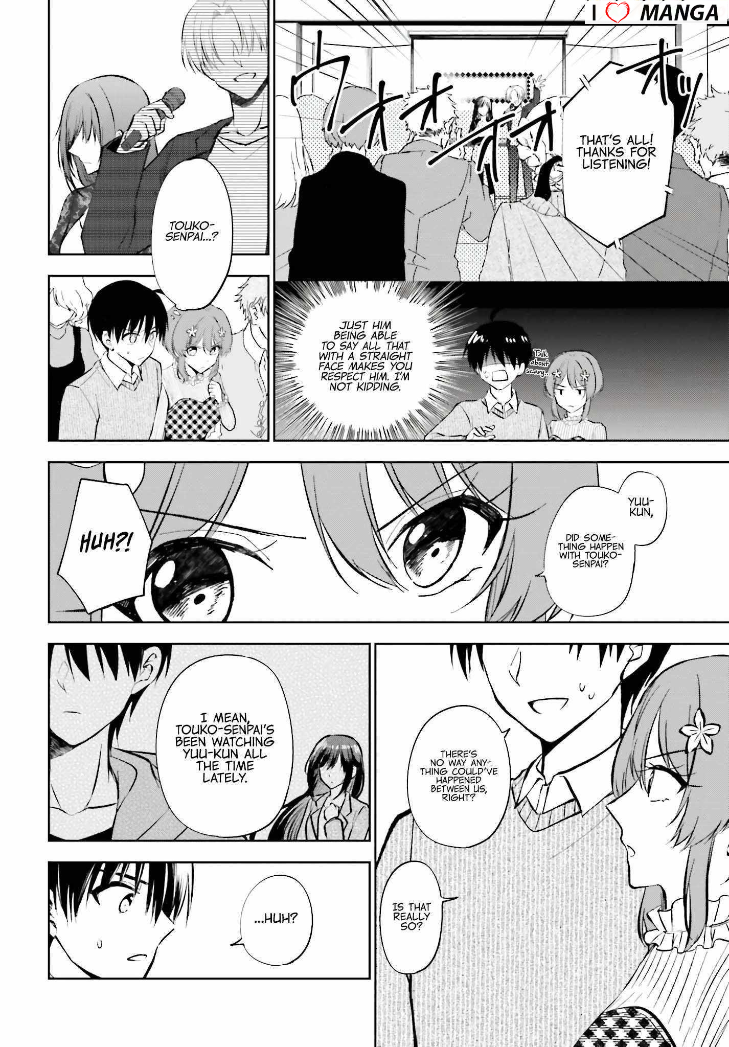 My Girlfriend Cheated on Me With a Senior, so I’m Cheating on Her With His Girlfriend Chapter 15 - Page 14