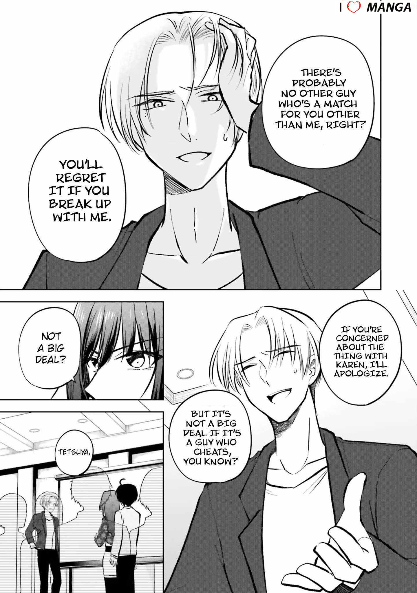 My Girlfriend Cheated on Me With a Senior, so I’m Cheating on Her With His Girlfriend Chapter 16 - Page 18