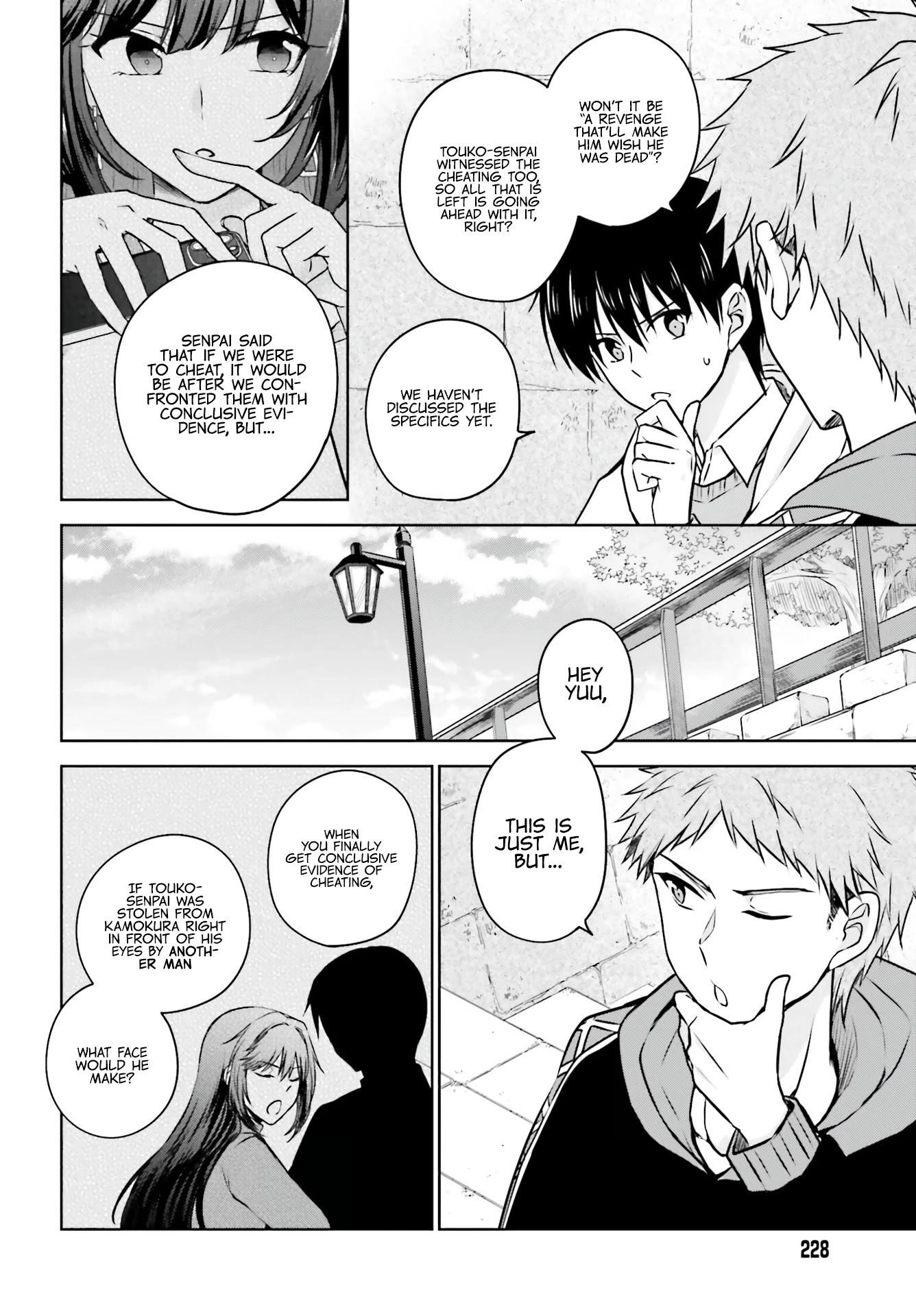 My Girlfriend Cheated on Me With a Senior, so I’m Cheating on Her With His Girlfriend Chapter 4 - Page 12