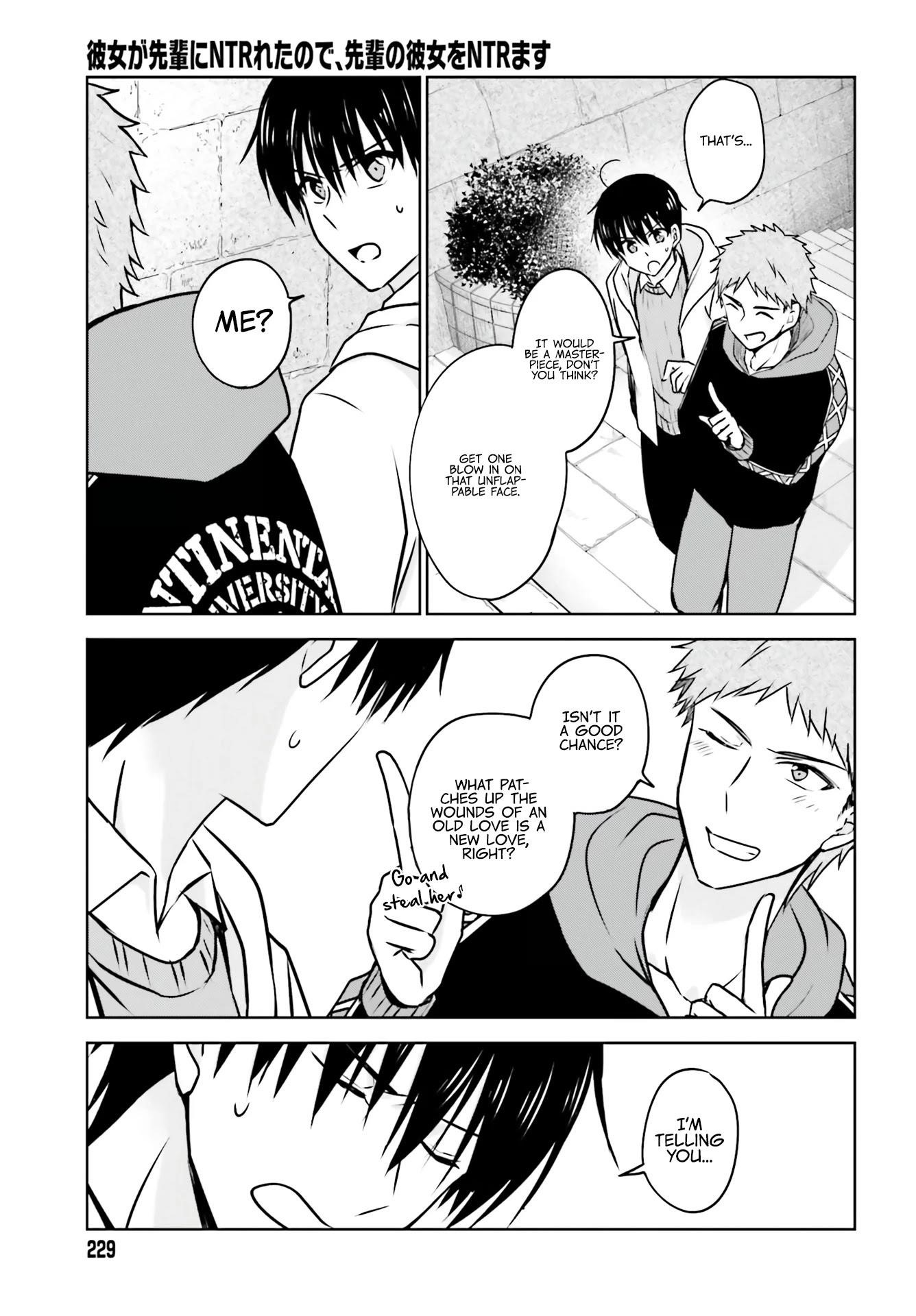 My Girlfriend Cheated on Me With a Senior, so I’m Cheating on Her With His Girlfriend Chapter 4 - Page 13