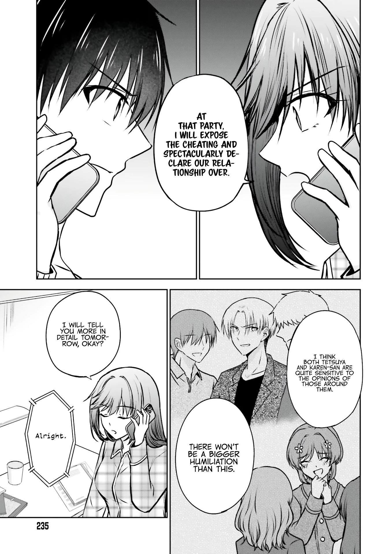 My Girlfriend Cheated on Me With a Senior, so I’m Cheating on Her With His Girlfriend Chapter 4 - Page 19