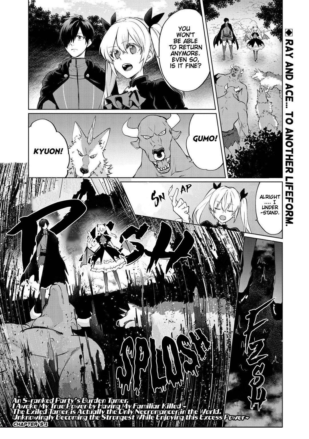 Tsuihou Sareta Onimotsu Tamer, Sekai Yuiitsu no Necromancer ni Kakusei Suru Chapter 5.1 - Page 1