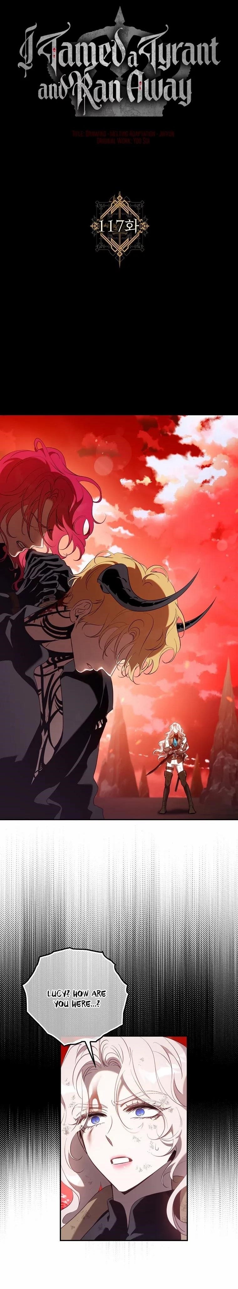 I Tamed a Tyrant and Ran Away Chapter 117 - Page 1