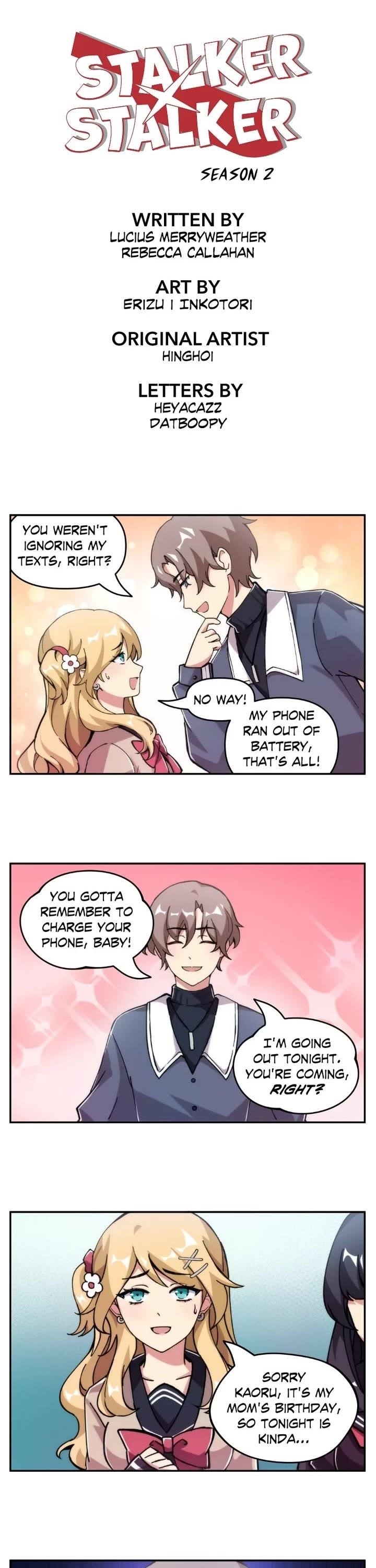 Stalker x Stalker Chapter 101 - Page 1