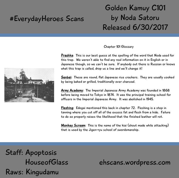 Golden Kamui Chapter 101 - Page 19