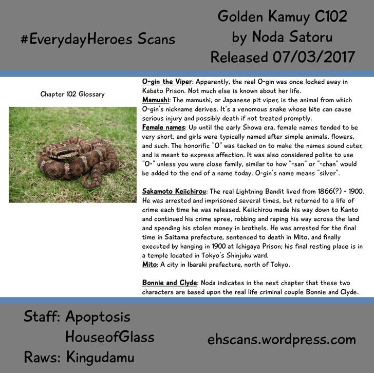 Golden Kamui Chapter 102 - Page 18