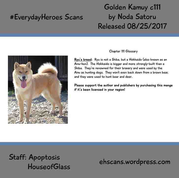 Golden Kamui Chapter 111 - Page 19