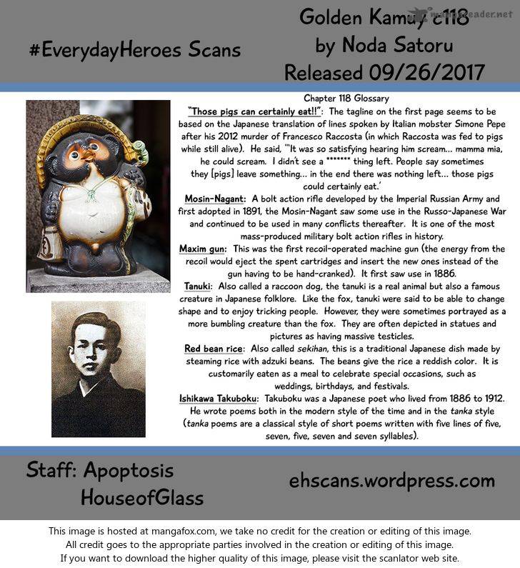 Golden Kamui Chapter 118 - Page 18