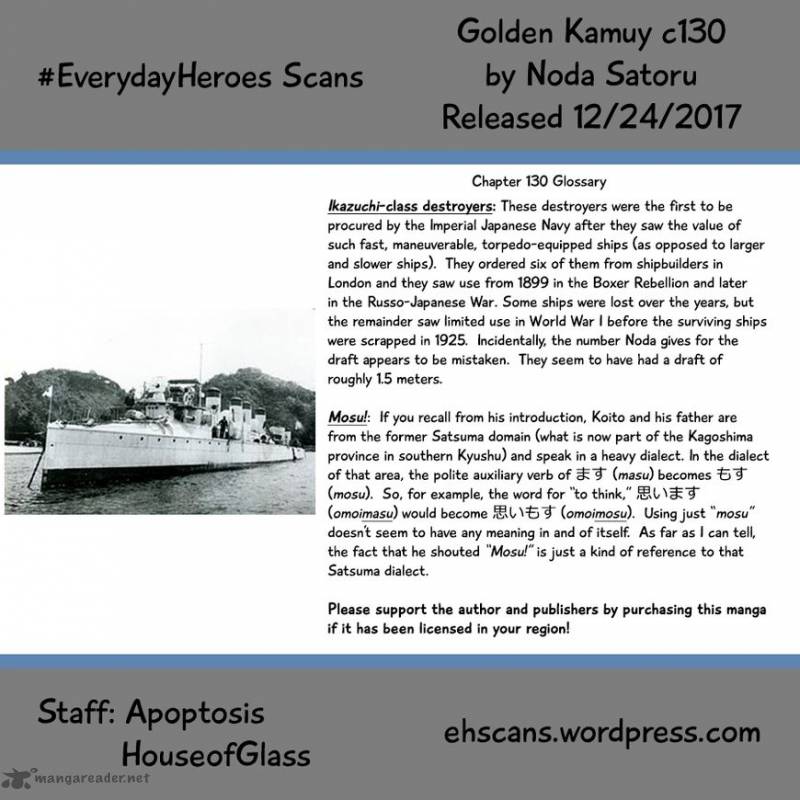 Golden Kamui Chapter 130 - Page 15