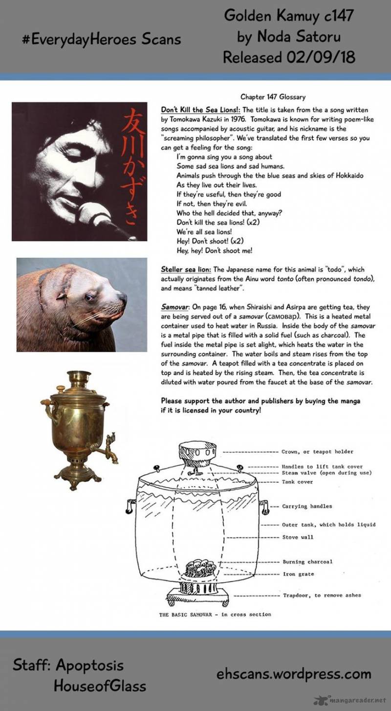 Golden Kamui Chapter 147 - Page 14
