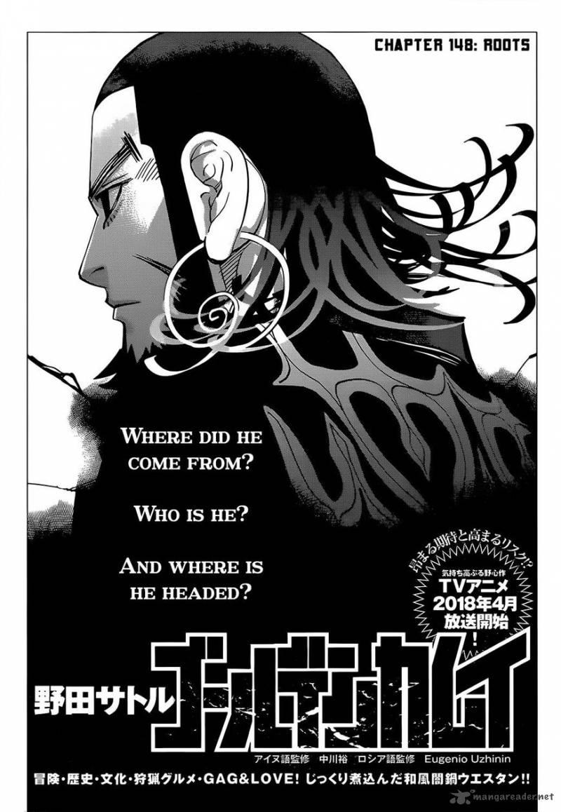 Golden Kamui Chapter 148 - Page 1