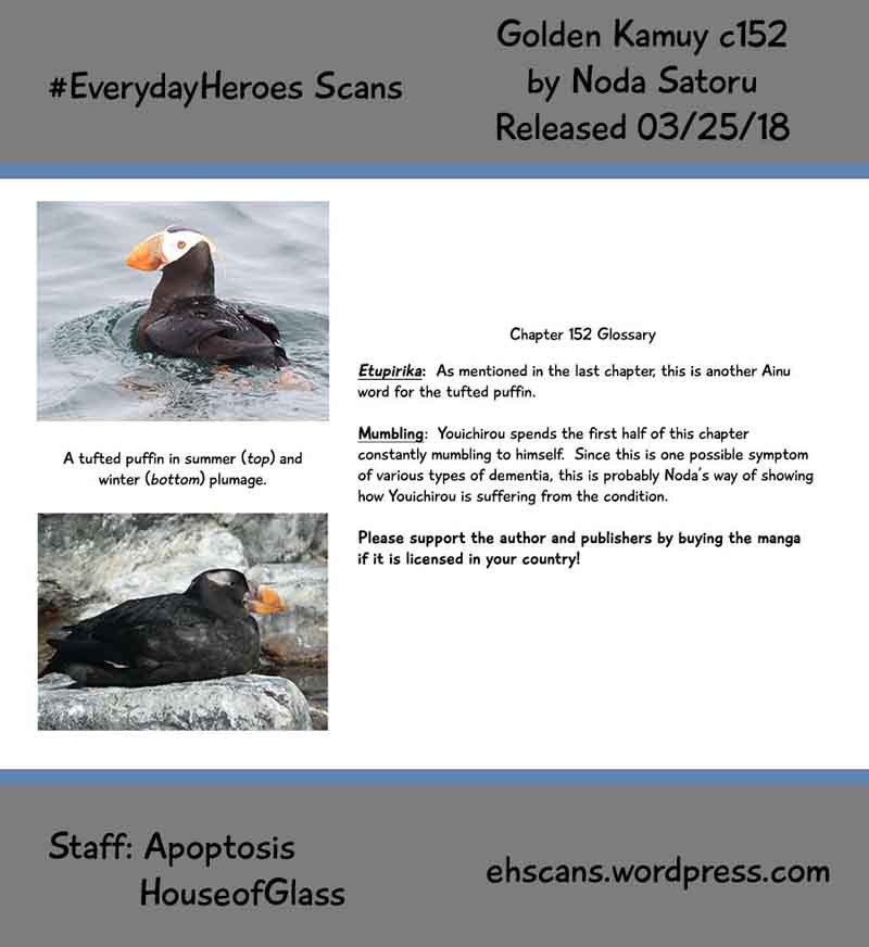 Golden Kamui Chapter 152 - Page 18