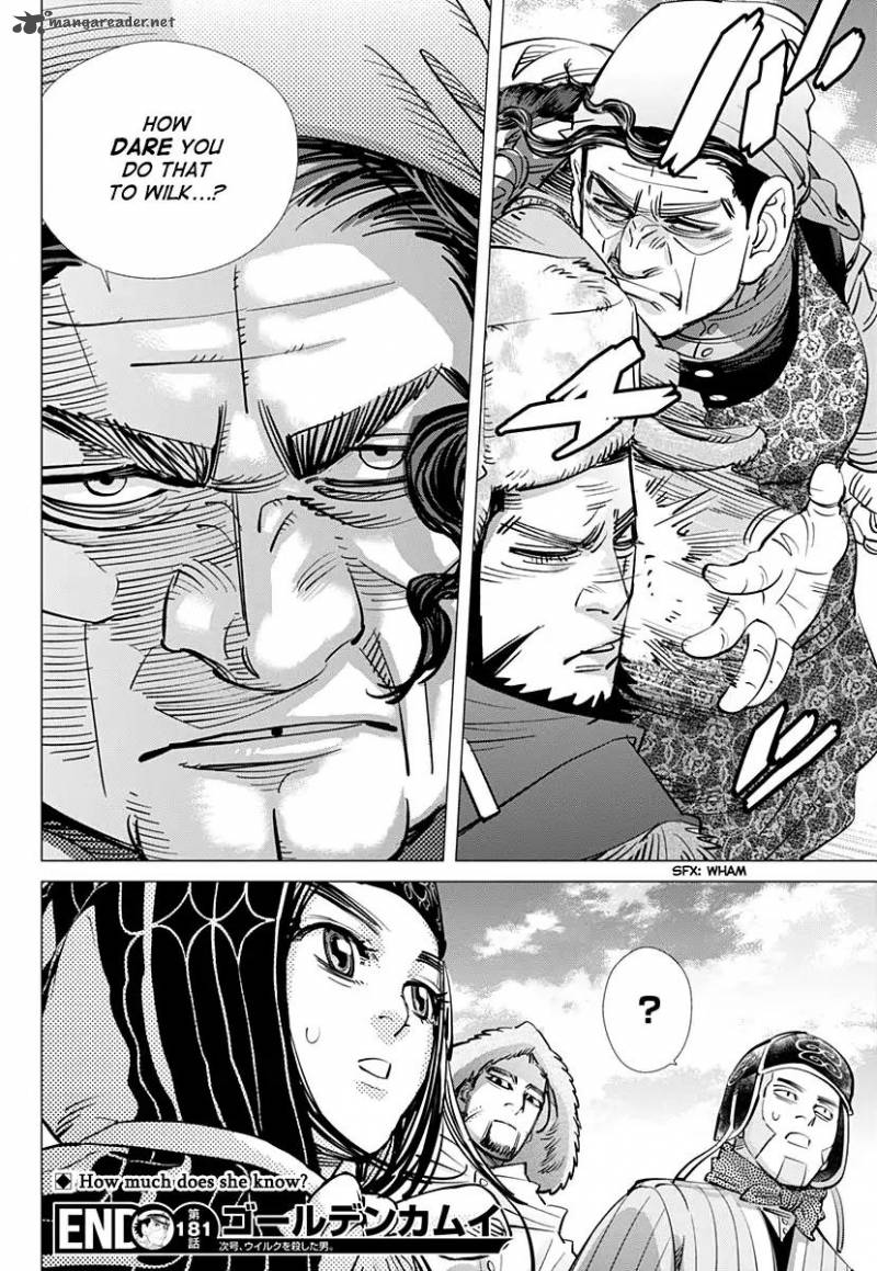 Golden Kamui Chapter 181 - Page 18