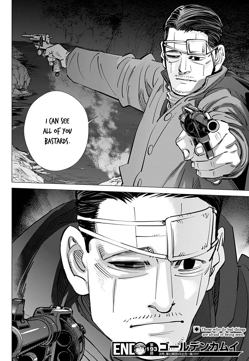 Golden Kamui Chapter 193 - Page 19