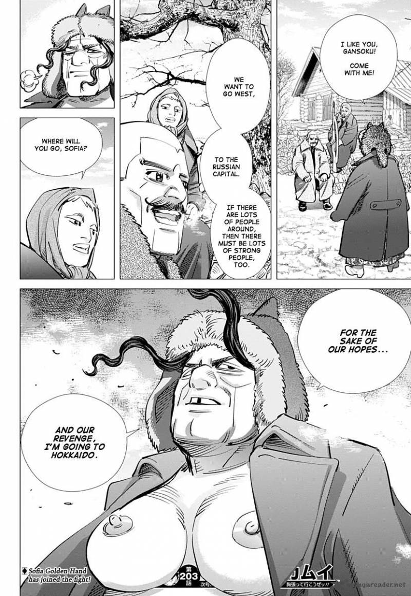 Golden Kamui Chapter 203 - Page 19