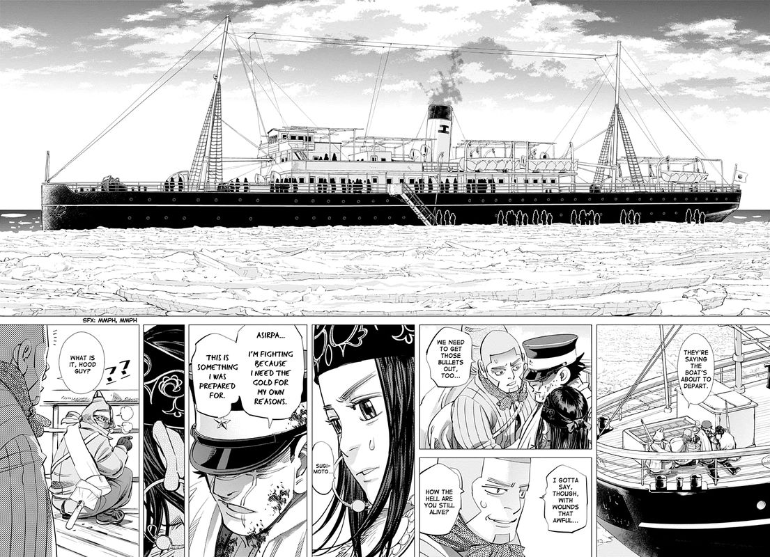 Golden Kamui Chapter 213 - Page 10