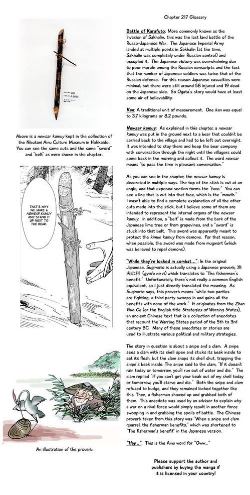 Golden Kamui Chapter 217 - Page 18