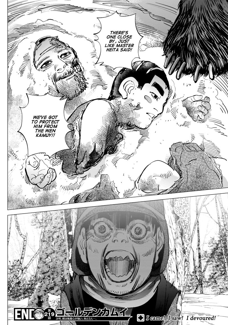 Golden Kamui Chapter 219 - Page 18