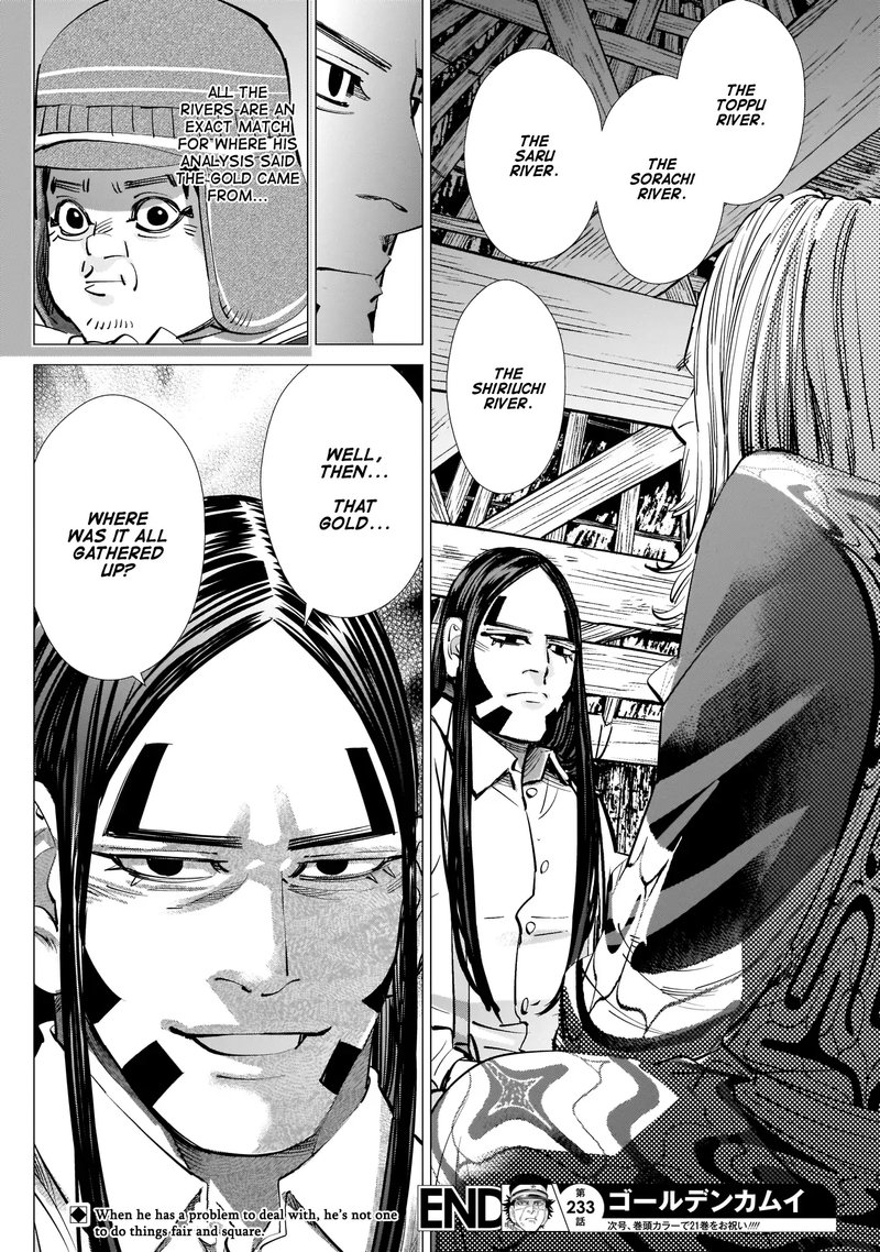 Golden Kamui Chapter 233 - Page 18