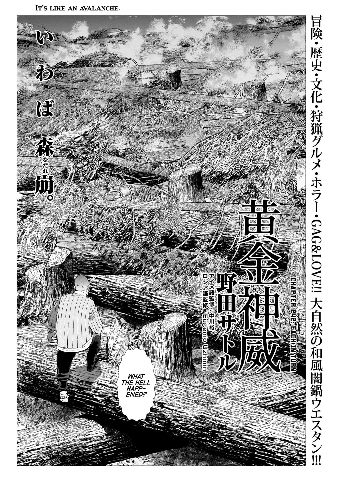 Golden Kamui Chapter 242 - Page 2