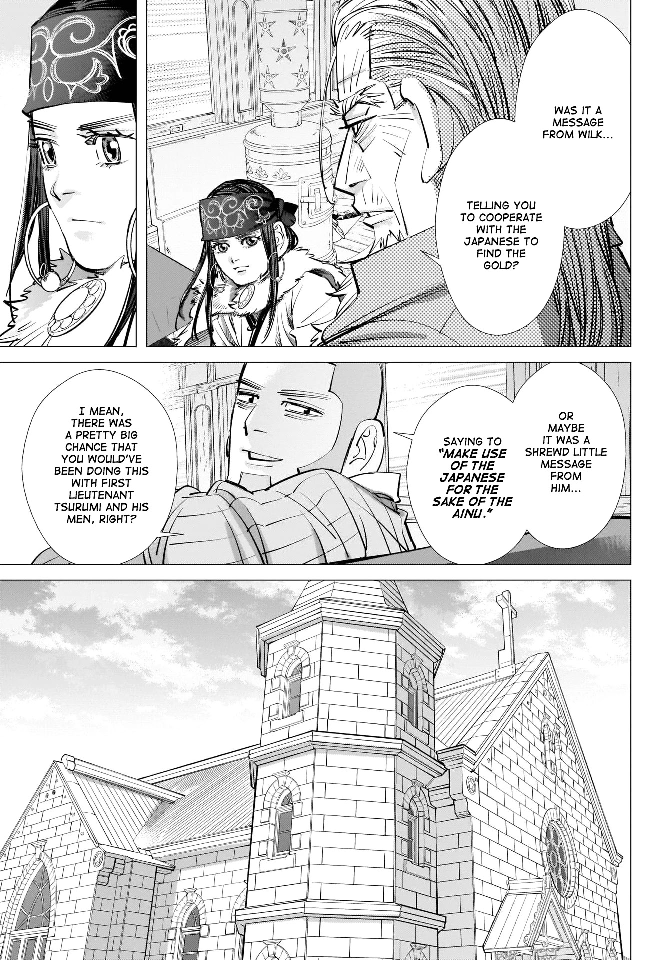 Golden Kamui Chapter 279 - Page 12