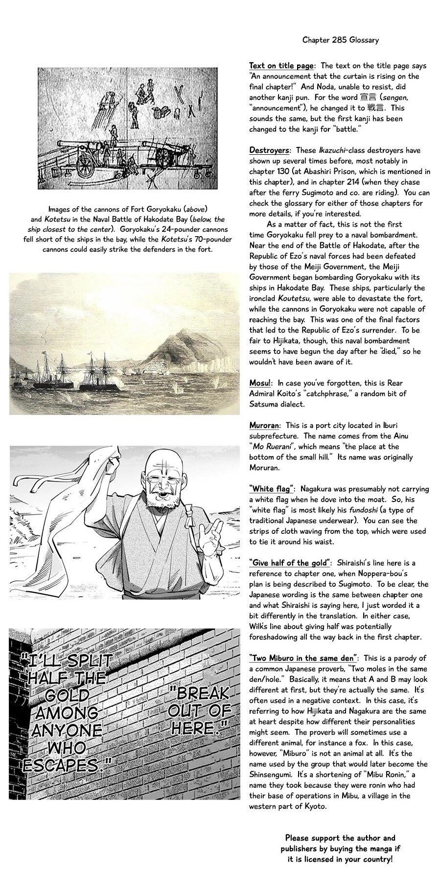 Golden Kamui Chapter 285 - Page 20