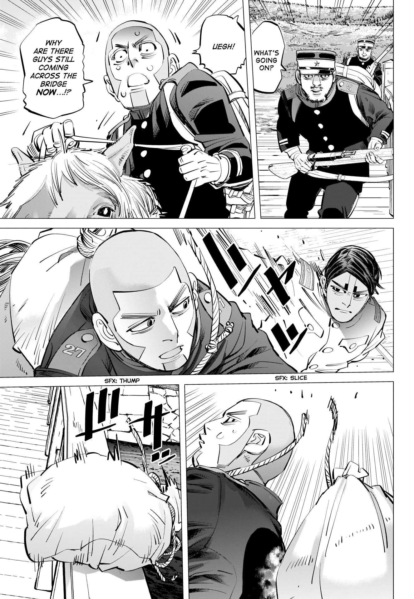 Golden Kamui Chapter 297 - Page 11