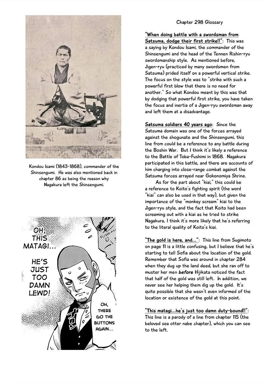 Golden Kamui Chapter 298 - Page 19