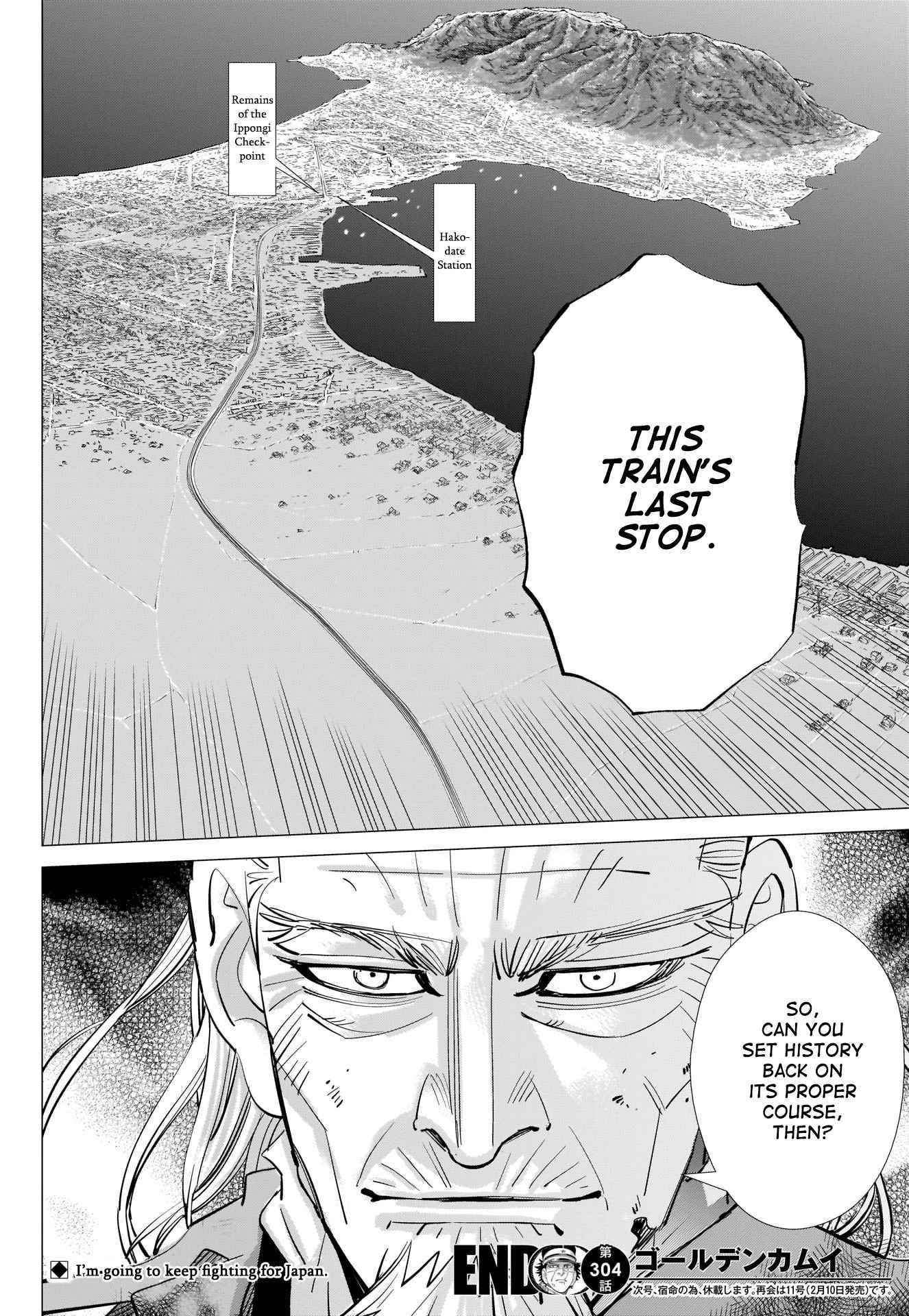 Golden Kamui Chapter 304 - Page 18