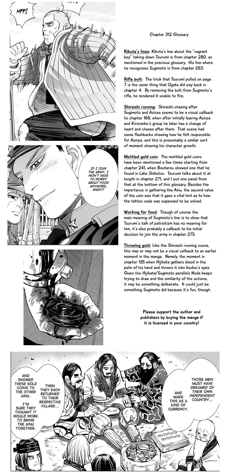 Golden Kamui Chapter 312 - Page 19